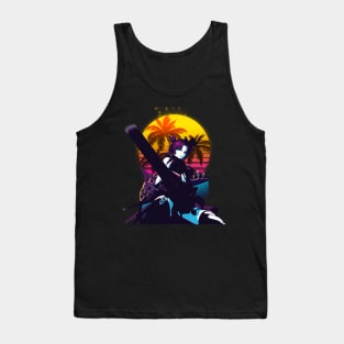 Murata Himeko Blood Rose Tank Top